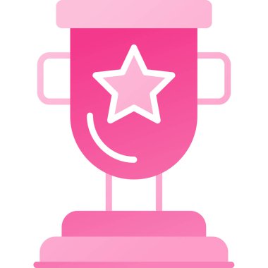Trophy Düz Vektör Simgesi