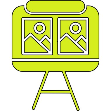 Modern b 'nin vektör illüstrasyonu eksik simgesi