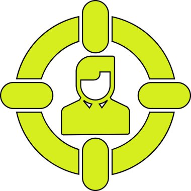 seo modern simgesinin vektör illüstrasyonu