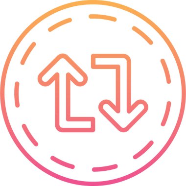 ok simgesinin vektör illüstrasyonu