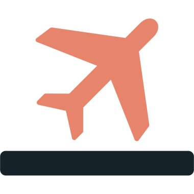 düzlem vektör simgesi