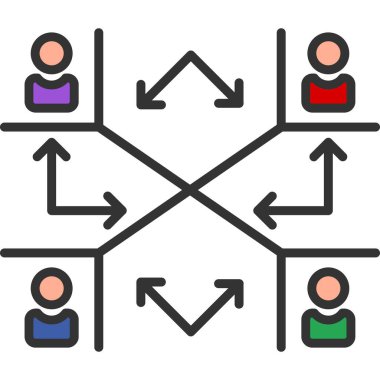 business strategy. web icon simple illustration