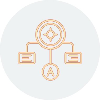 seo modern simgesinin vektör illüstrasyonu