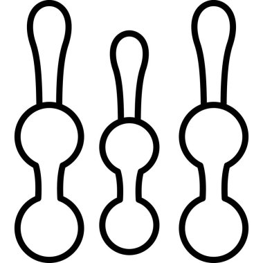 Çizgi film kauçuk iğnesinin vektör çizimi