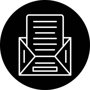 Modern simgenin vektör illüstrasyonu