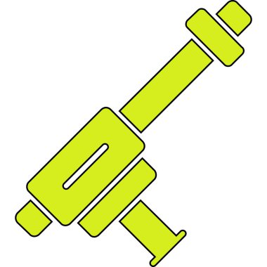 Beyaz arkaplanda izole edilmiş çizgi film çizgi film çizimi