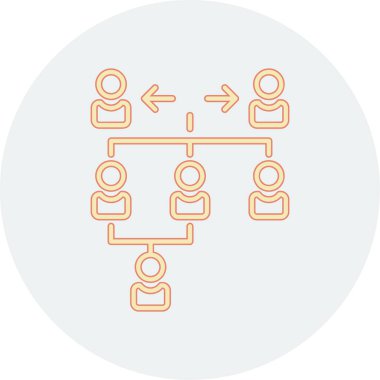 Bağlantı. Web simgesi basit illüstrasyon