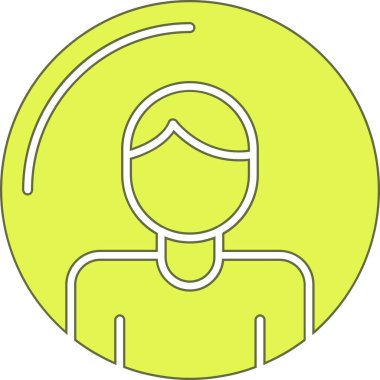 Maskeli bir kadının vektör çizimi