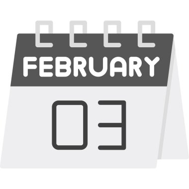 Takvim sembolleri simgesi. Takvim simgesi tasarımı. Takvim simgesi, tarih, gün ve tarih, 3 boyutlu. Beyaz renkte izole edilmiş vektör çizimi