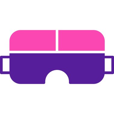 sanal gerçeklik gözlükleri. vektör.