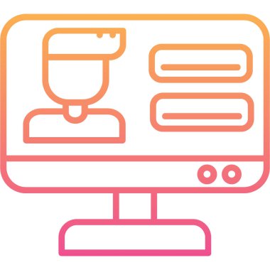 seo modern simgesinin vektör illüstrasyonu