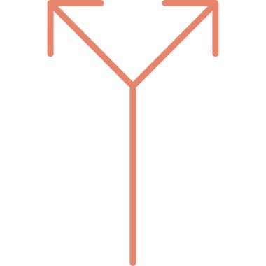 ok simgesi vektör illüstrasyonu