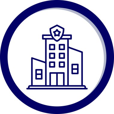 Şehir İnşa Ağı simgesi, vektör illüstrasyonu