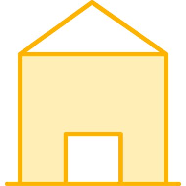 ev simgesi vektör illüstrasyonu