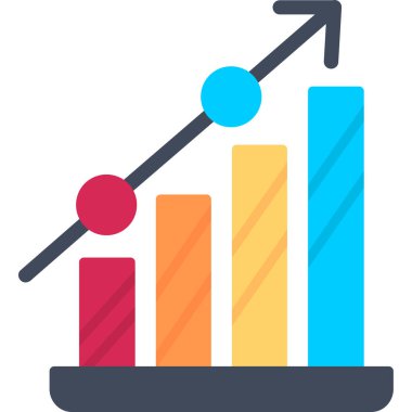 iş büyüme grafik simgesi