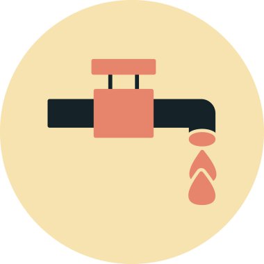 Modern simgenin vektör illüstrasyonu