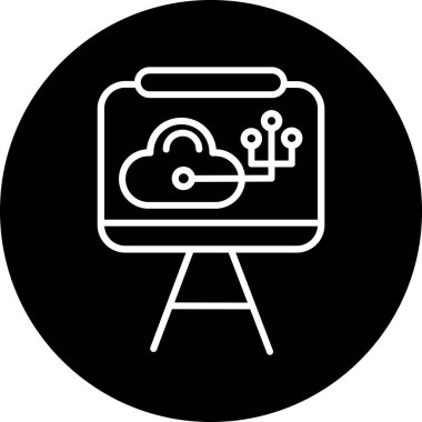 Modern eğitim ikonunun vektör illüstrasyonu