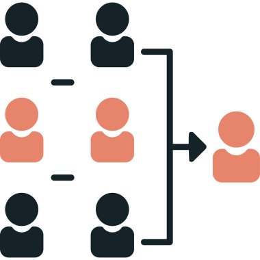 İş simgesi vektörü. vektör illüstrasyonu
