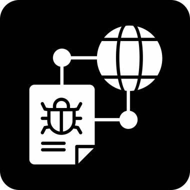 ağ simgesi, vektör illüstrasyonu