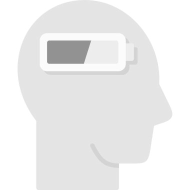 Beyaz arkaplanda izole edilmiş vektör modern düz simge. Sanal gerçeklikte gözlük