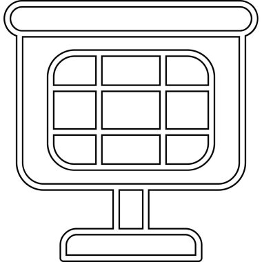 Mutfak aleti simgesi vektörü