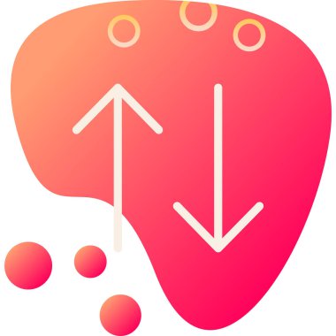 Mantar. Web simgesi basit illüstrasyon