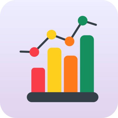İş simgesi finans simgesinin vektör illüstrasyonu