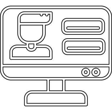 Mutfak aleti ikon vektör illüstrasyon tasarımı