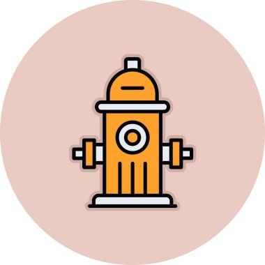 robot. Web simgesi basit illüstrasyon