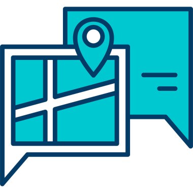 konum haritası simgesi