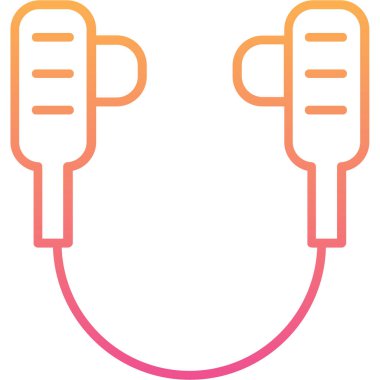 Fiş. Web simgesi basit illüstrasyon