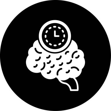 Alarm simgesi vektör illüstrasyonu