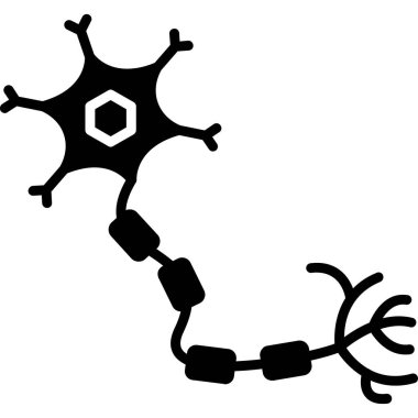 Beyin. Web simgesi basit illüstrasyon