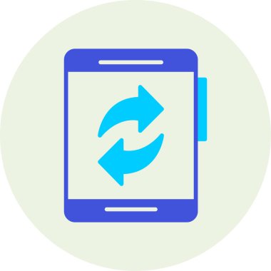 mobil uygulama simgesi vektör illüstrasyonu