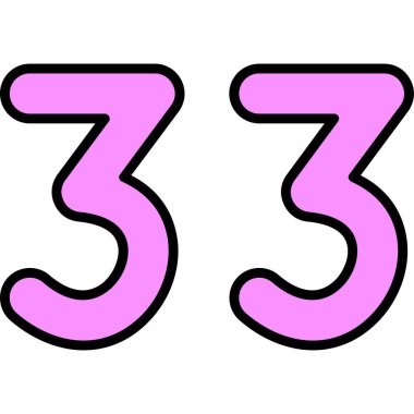 3 numaralı simge, çizgi film biçimi