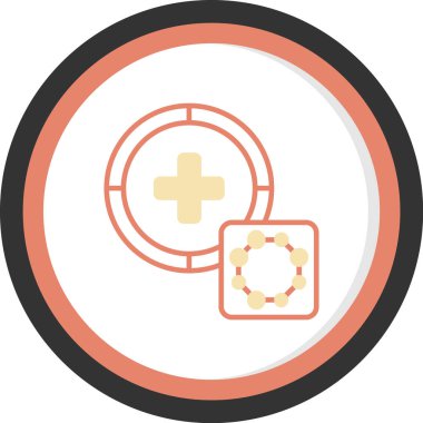 tıbbi simge vektör illüstrasyonu