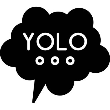 konuşma bulutu simgesi, vektör illüstrasyonu