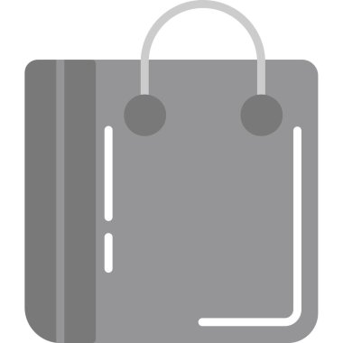 çanta çanta alışveriş simgesi ana hat biçiminde