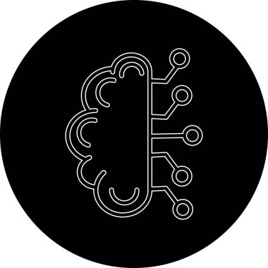 Modern simgenin vektör illüstrasyonu