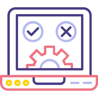 seo modern simgesinin vektör illüstrasyonu