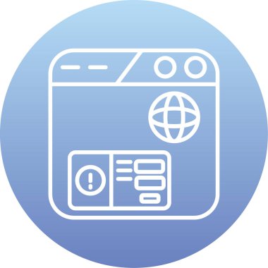 Modern b 'nin vektör illüstrasyonu eksik simgesi