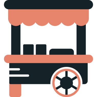 Yemek Sepeti vektör simgesi