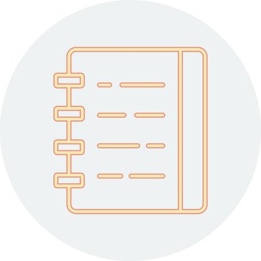 Dosya biçim simgesinin vektör illüstrasyonu