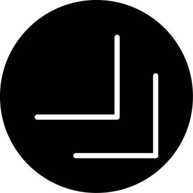 Bir grafiğin, grafiğin, diyagramın vektör simgesi,