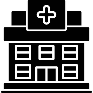 Hastane binası. Basit tasarım