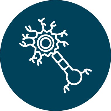 bir virüs vektör çizim