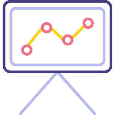 Grafik. Web simgesi basit illüstrasyon
