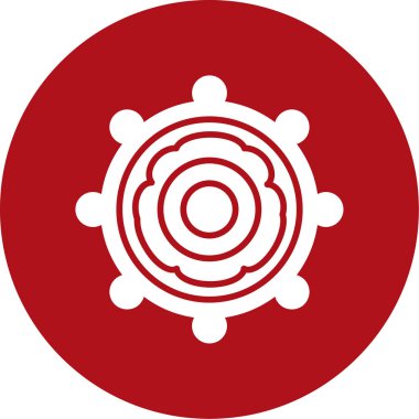 Eşsiz kar tanesi vektör simgesi