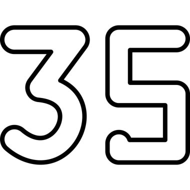 5 numaralı satır simgesi tasarımı