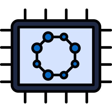 şebeke. Web simgesi basit illüstrasyon